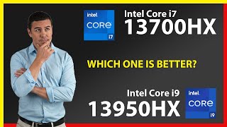 INTEL Core i7 13700HX vs INTEL Core i9 13950HX Technical Comparison