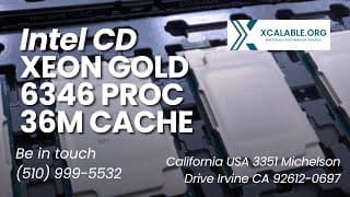 Intel Xeon Gold 6346 Processor | 3.10GHz, 36MB Cache, FC-LGA16A – High-Performance Server CPU