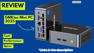 GMKtec Mini PC Review 2025 🔥 Intel i5-12450H | 32GB RAM, 1TB SSD, 4K Triple Display & WiFi 6
