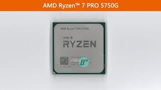 AMD Ryzen 7 PRO 5750G 8 Core CPU Brief Review