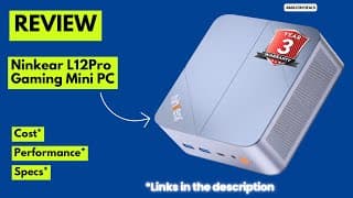 Ninkear L12Pro Gaming Mini PC Review | Intel i9-12900HK,32GB RAM,1TB SSD, Triple 8K Display, WiFi 6E