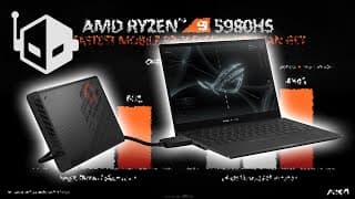AMD Ryzen 9 5980HS Performance Leaks From ASUS’s ROG Flow X13 Notebook Results 🧘