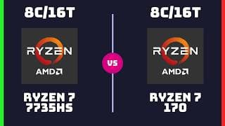 AMD Ryzen 7 7735HS vs AMD Ryzen 7 170 – CPU Comparison