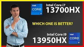 INTEL Core i7 13700HX vs INTEL Core i9 13950HX Technical Comparison