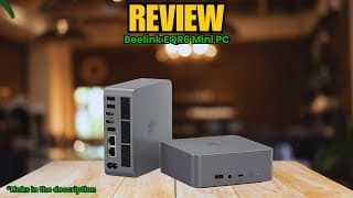 🔥 Beelink EQR6 Mini PC Review | Ryzen 5 6600U + 24GB RAM + PCIe 4.0 SSD | Best Mini PC